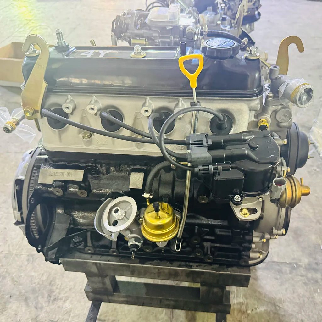 Factory Supply 4Y EFI 4Y-E Carburetor Long Block Engine Assembly for Daihatsu Delta Truck Van Crown Hiace Hilux Forklift