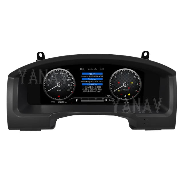 Android System 12.3 Inch IPS LCD Touch Screen Instrument Cluster