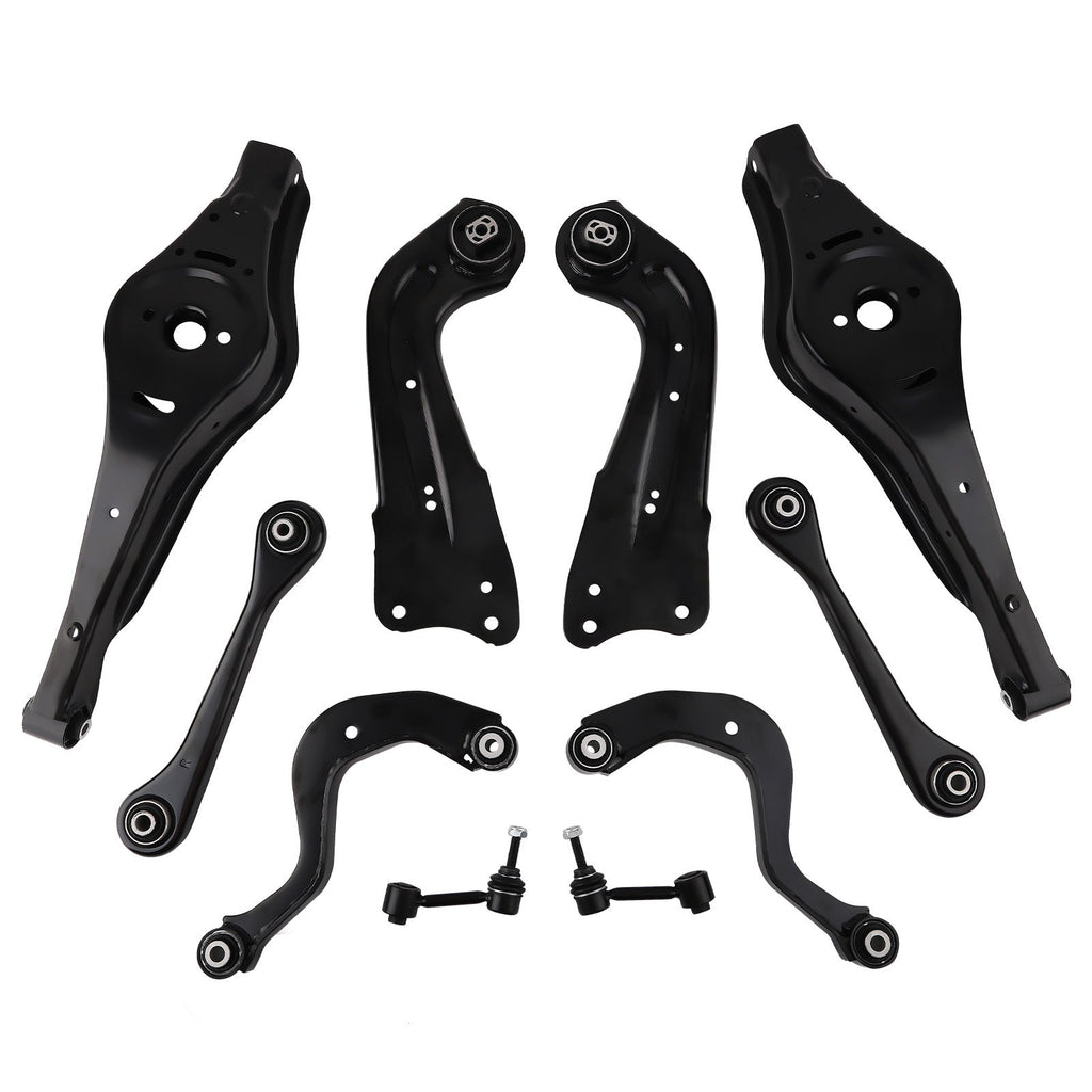 2X Rear Left Right Wishbone Control Arm Set for Audi A3 8P1 for VW Golf 5 6 Touran Seat Altea Skoda Octavia