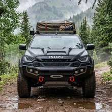 Load image into Gallery viewer, Isuzu D-Max Black Carbon Steel Off-Road Front Bumper