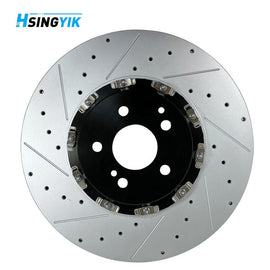 OE 17835301 Drill Slotted 355mm 32mm Floating Brake Disc - Holden Commodore