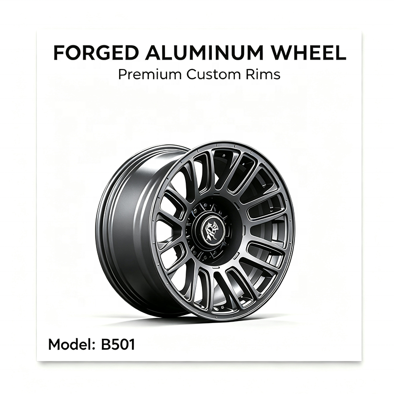 [RIM-022] 2015-2024 Toyota Hilux 17/18/20 Inch 6x139.7 Cast Alloy Wheel Set Of 4 Beadlock Style