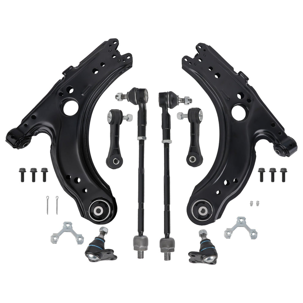 Front Lower Suspension Wishbone Control Arm Kit 1.9 2.0 for VW Golf MK4 Bora for AUDI A3 SEAT LEON TOLEDO