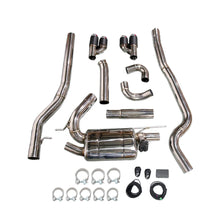 Load image into Gallery viewer, BMW 320i 328i F30 2012-2015 N20 N26 2.0T Stainless Steel 4-Tip Valved Sport Catback Exhaust System