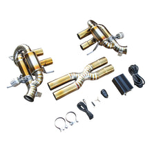 Load image into Gallery viewer, Ferrari F12 Berlinetta / F12 TdF / 812 Superfast / 812 GTS V12 Titanium Exhaust System with Heat Shield