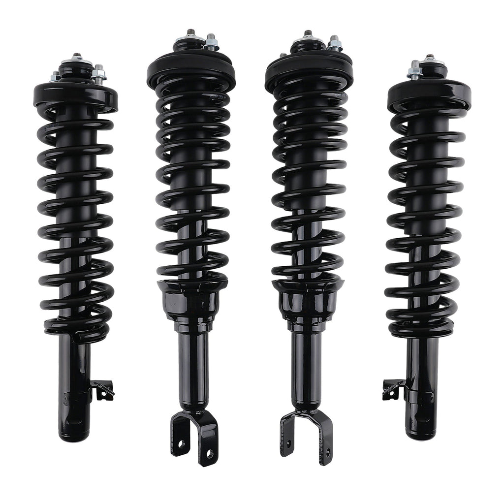 New 4x Front & Rear Complete Shocks Struts with Coil Spring for Honda Civic 1992-1995 Acura Integra 1994-2001