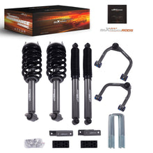 Load image into Gallery viewer, 3.5" Front 2.5" Rear Lift Shock Kit Coil Control Arms Shock Absorbers for Chevy Silverado 1500 2WD 4WD 2019-2025