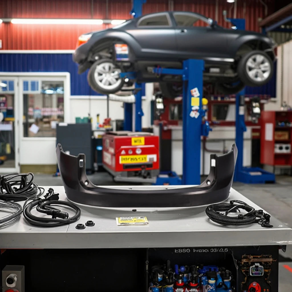 Rear Bumper Assembly with Reinforcement 12G807421