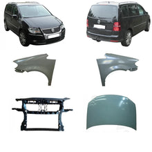Load image into Gallery viewer, Volkswagen Touran 2008– Radiator Support, Front Fender LH / RH and Bonnet 1T0805588AD 1T0821021B 1T0823031L