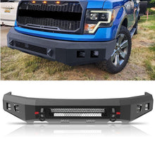 Load image into Gallery viewer, Ford F-150 Heavy Duty Steel Front Bumper Bull Bar with LED