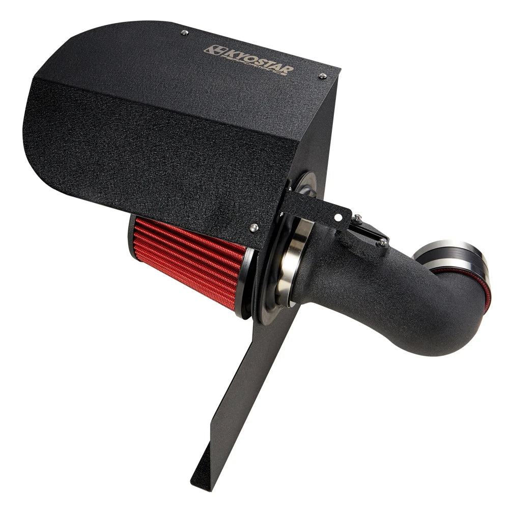 BMW F3X B48 2.0L 3.5 Inch Cold Air Intake System Kit - Black and Red Aluminium, Fits 320i 330i 420i 430i 230i