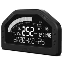 Load image into Gallery viewer, Universal OBD2 12V Multicolour Digital Race Dash Display - RPM, Speed, Voltage and Water Temperature