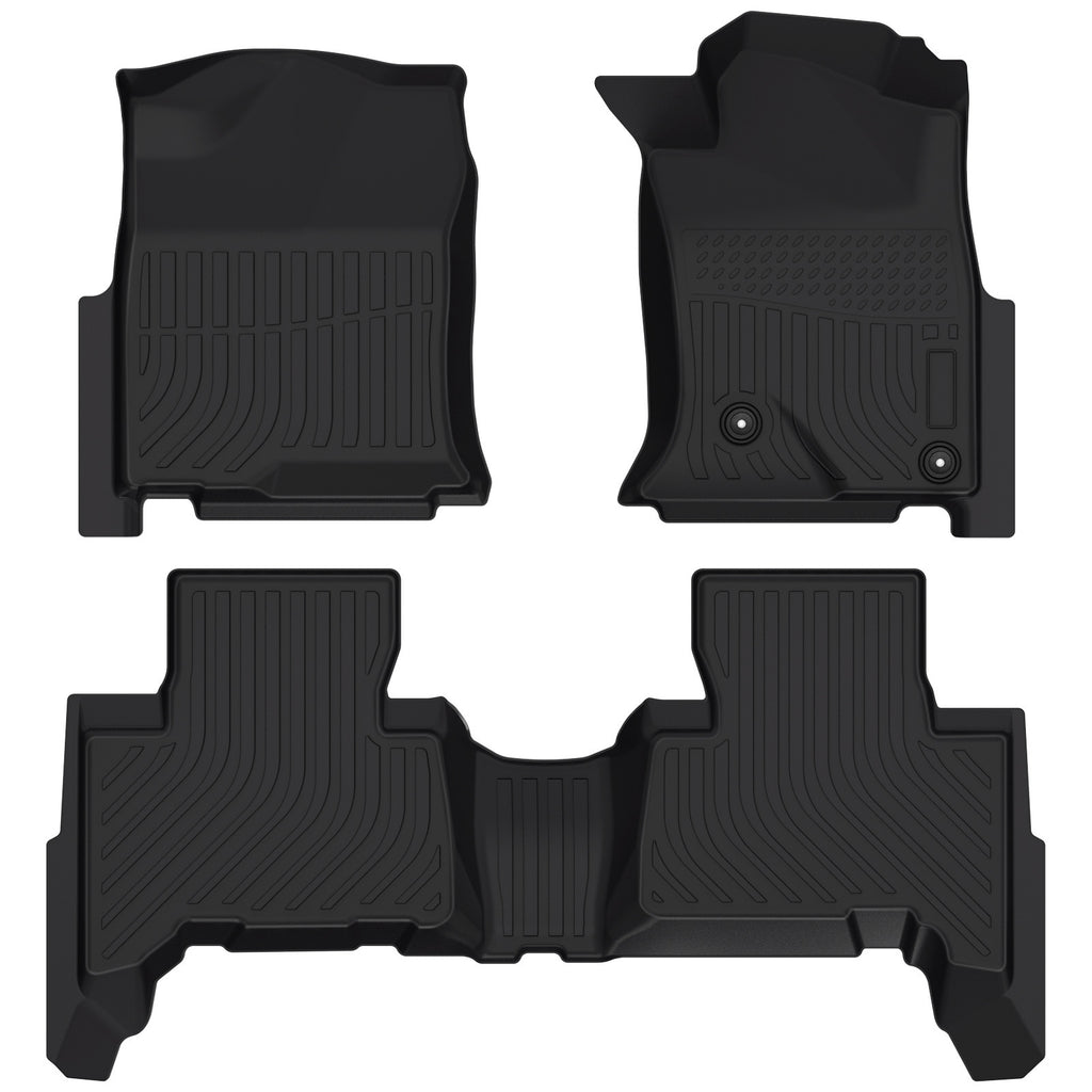 2006-2010 Toyota Hilux Custom-Fit RHD TPE Floor Mats