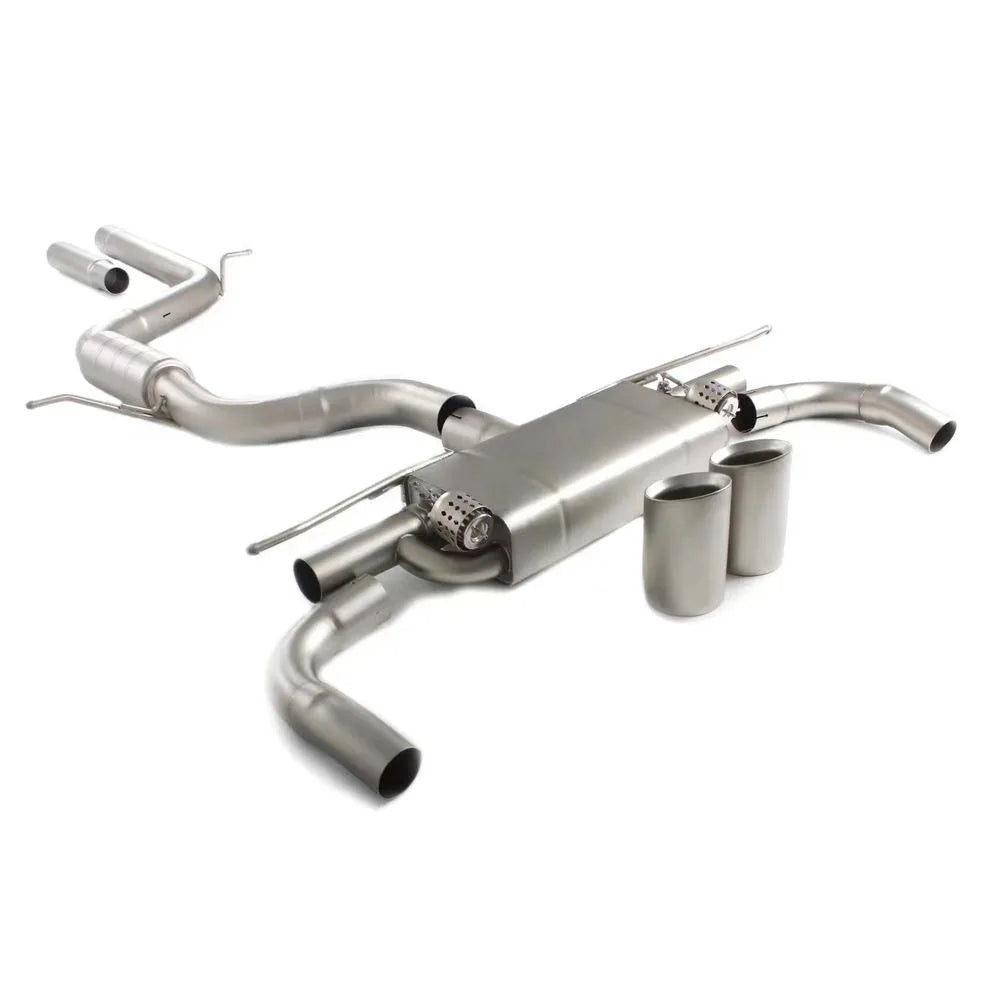 VW Golf R / Golf GTI MK8 SUS304 Stainless Steel 1.5 mm Catback Exhaust System