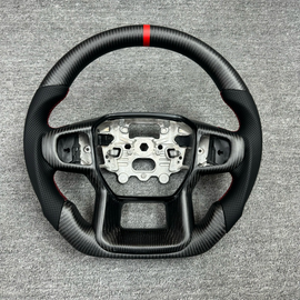Ford Ranger Raptor Matte Finish Carbon Fibre Steering Wheel