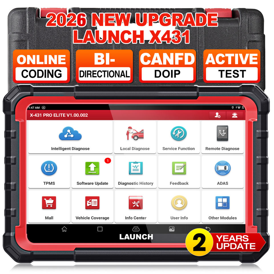 Launch X431 PRO Elite Full System Diagnostic Scan Tool