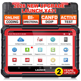 Launch X431 PRO Elite Full System Diagnostic Scan Tool