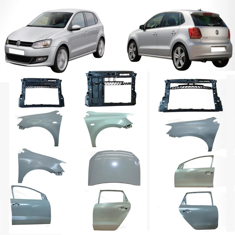 VW Polo 6R / 6C 2010–2014 Front Fender Left 6R0821105A