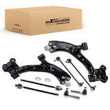 Front Lower Control Arm Ball Joint Sway Bar Tie Rod for 2007-2011 Honda CR-V CRV