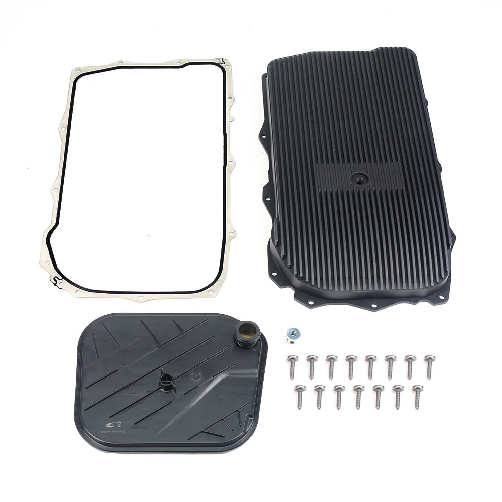 BMW ZF8HP CNC Billet Aluminium Transmission Oil Pan G8X M3 M4, F9X M5 M8 X3 M X4 M, Supra A90, OEM 24118612901