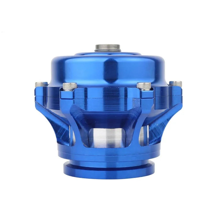 Universal 50 mm Blue Aluminium Adjustable Turbo Blow Off Valve