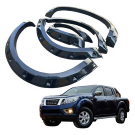 OEM ABS Black Pocket Car Fender Guard Flares Wheel Arch Extension Kits for Navara NP300 Navara D23 2015-2020 Modified