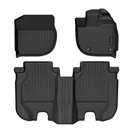Universal Waterproof All-Weather Custom-Fit RHD TPE Floor Mats