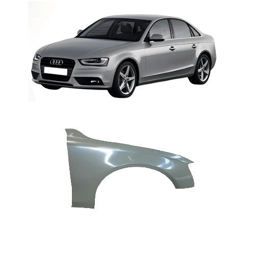 Audi A4 B8 2009–2015 Front End Radiator Support, Fender & Steel Bonnet 8K0805594L 8K0821105J 8K0823029H