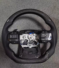 Load image into Gallery viewer, Toyota Land Cruiser Hilux Prado Cruise Control Leather Steering Wheel