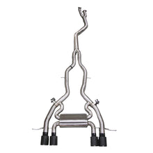 Load image into Gallery viewer, BMW M2 G87 2023+ S58 3.0L Twin-Turbo T304 Stainless 89mm 4-Tip Valved Catback Exhaust with Brackets