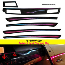 Load image into Gallery viewer, BMW 5 Series E60 RGB-Colour LED Interior Ambient Light Kit — Premium Vehicle-Specific Ambient Lighting