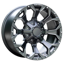 Load image into Gallery viewer, 2005-2024 Toyota Hilux Set of 4 18 20 Inch Matte Black 6x139.7 Off Road Alloy Wheel Rim