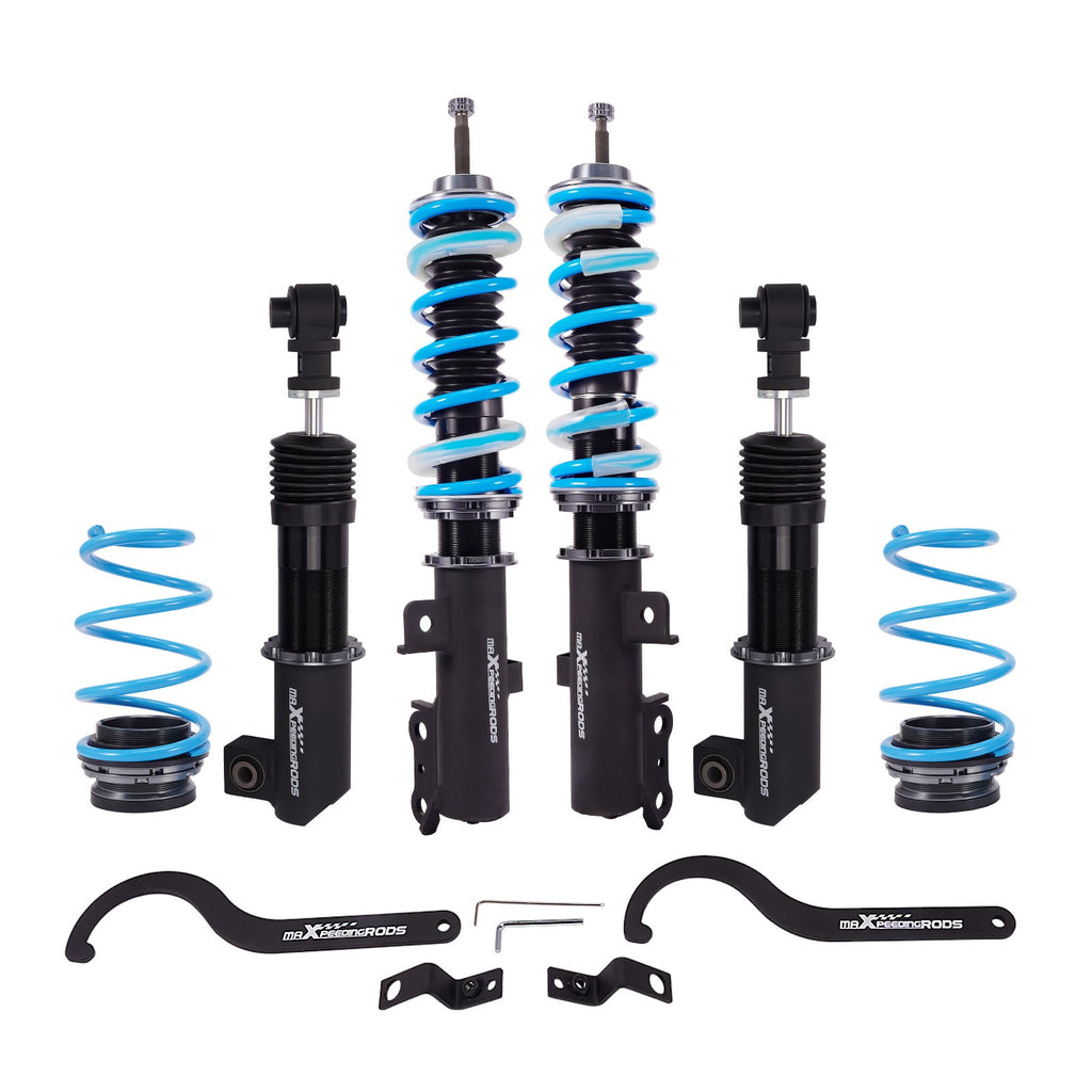24 Way Front Rear Coilovers Shocks Struts Lower Kit for Kia Soul 2010-2013 Daily Use Shocks Damping Adjustable