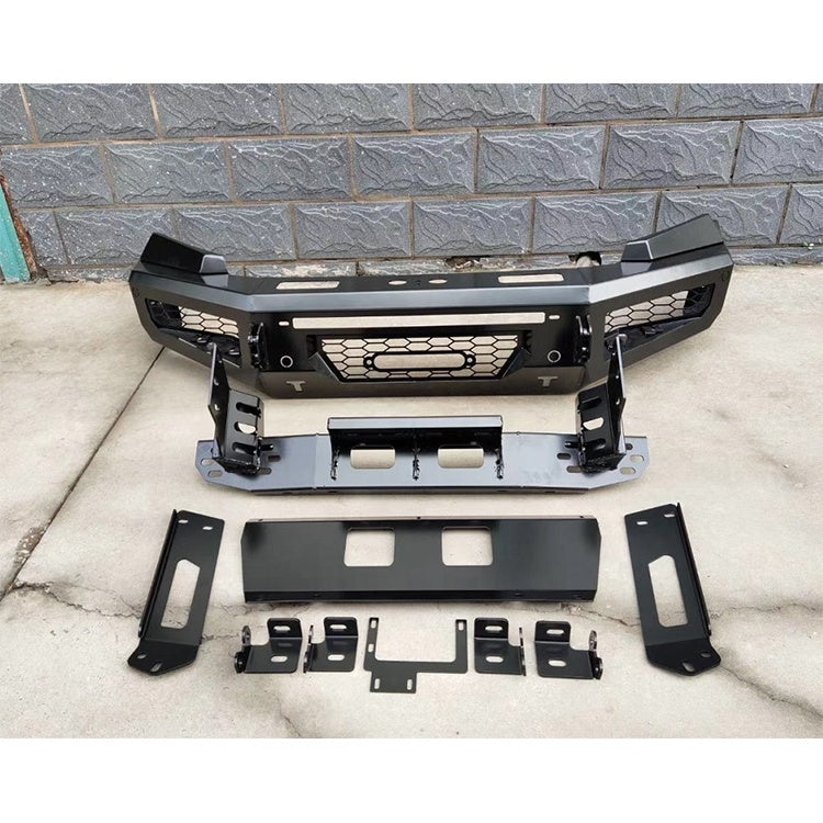 Steel front bumper bull bar for Ford Ranger T7 T8 2017+