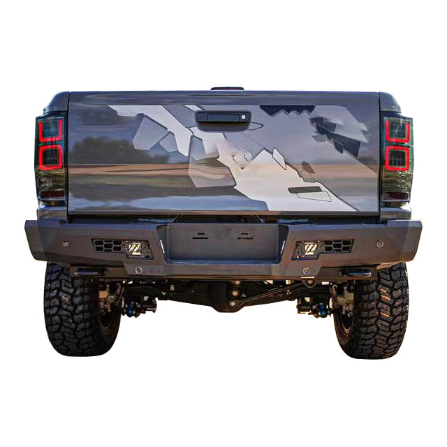 Steel rear bumper bar for Ford Ranger / Raptor 2018-2023