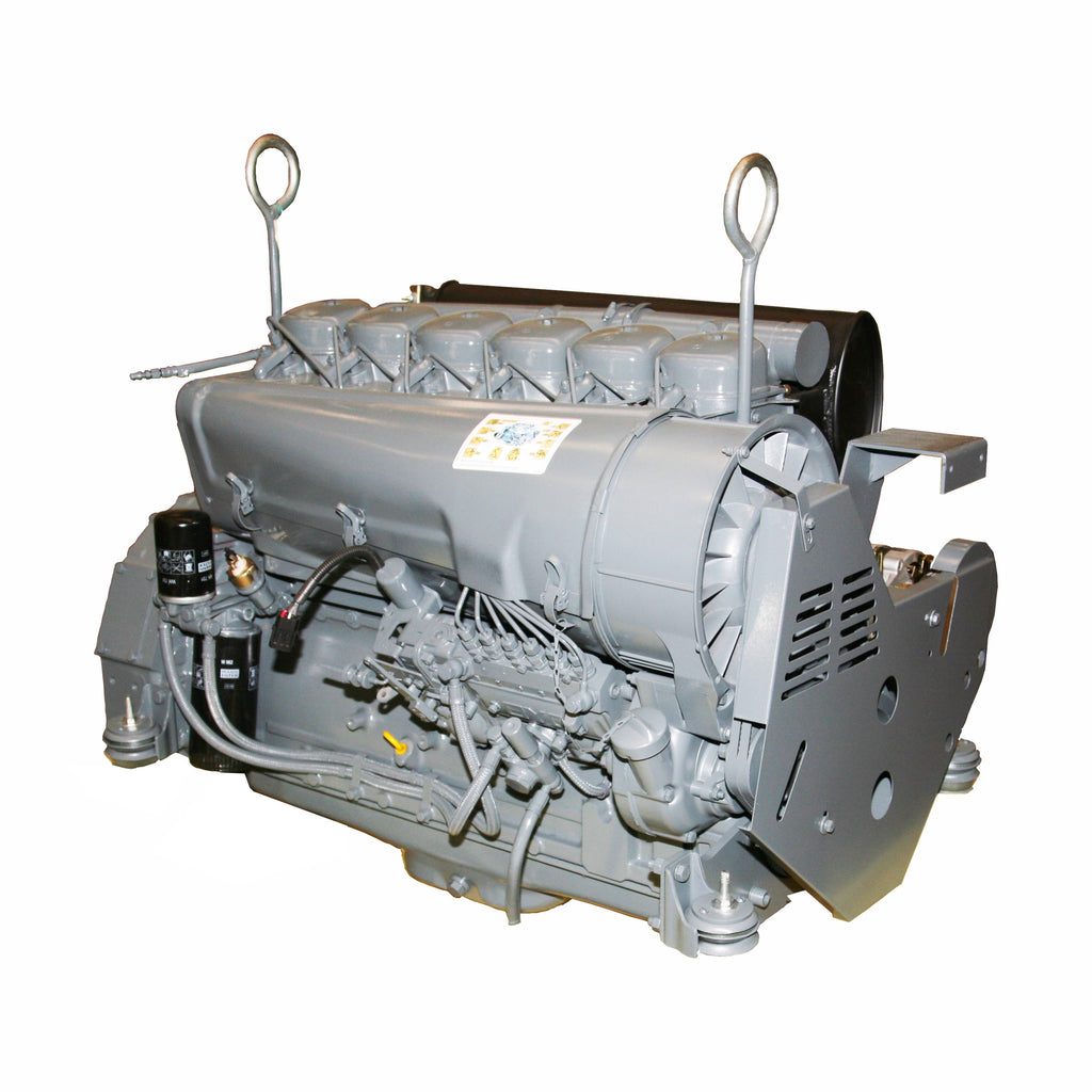 Deutz F6L912 5.62L air-cooled diesel engine assembly - new