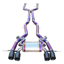 Load image into Gallery viewer, BMW M3 G80 G81 / M4 G82 G83 2021+ S58 3.0TT Grade 5 Titanium Valved Catback Exhaust Burnt Finish