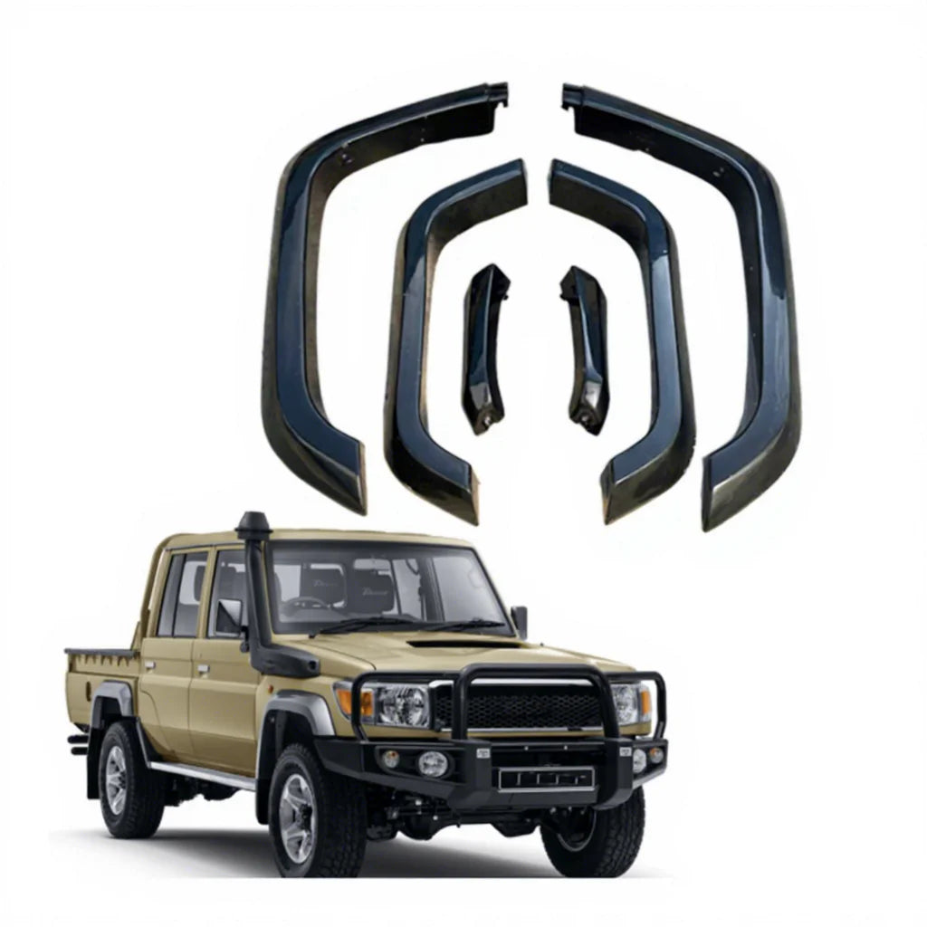 GZDL4WD 4WD 4X4 Pickup Truck Exterior Accessories ABS Fender Flare Land Cruiser 70 Series LC79 Double Cab Wheel Arch Fen