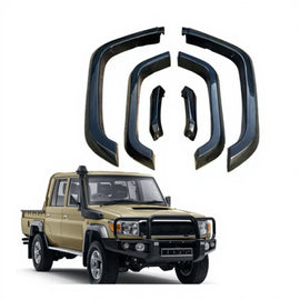 GZDL4WD 4WD 4X4 Pickup Truck Exterior Accessories ABS Fender Flare Land Cruiser 70 Series LC79 Double Cab Wheel Arch Fen