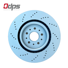BRK-19.02-ab311 AB311125AC Drilled and Slotted Ventilated Front Brake Disc for Ford