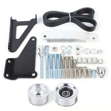 Load image into Gallery viewer, Honda K20 / K24 K-Series Swap A/C and Power Steering Eliminator Pulley Set - Dual Pulley