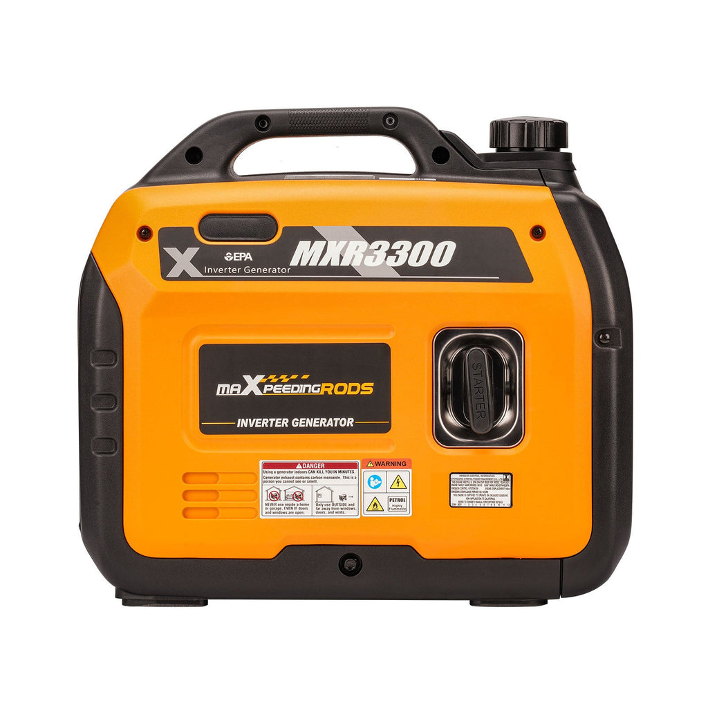 Lightweight Portable Generator Inverter 3500W 3.5KW Peak / 3.0KW Rated 240V/ DC AC Outlets Outdoor Camping