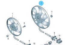 Load image into Gallery viewer, VW Golf V VI Jetta Passat B6 Audi A3 8P Radiator Cooling Fan Motor 1K0959455DT