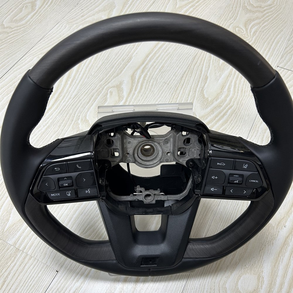 Wood trim steering wheel for Toyota Land Cruiser LC200 Hilux Corolla Camry