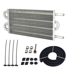 Load image into Gallery viewer, Universal 10-Row Aluminium Tube and Fin Transmission Oil Cooler 15.5 x 12.5 x 0.75 inch