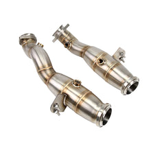 Load image into Gallery viewer, Mercedes-AMG GLC43 Coupe C253 2016-2022 M276 3.0L Twin-Turbo V6 Stainless Steel Dual Downpipe Set