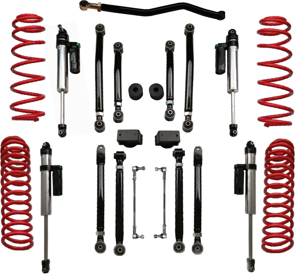 2007-2024 Jeep Wrangler Suspension Lift Kit Shock Absorber for Jeep Wrangler JL