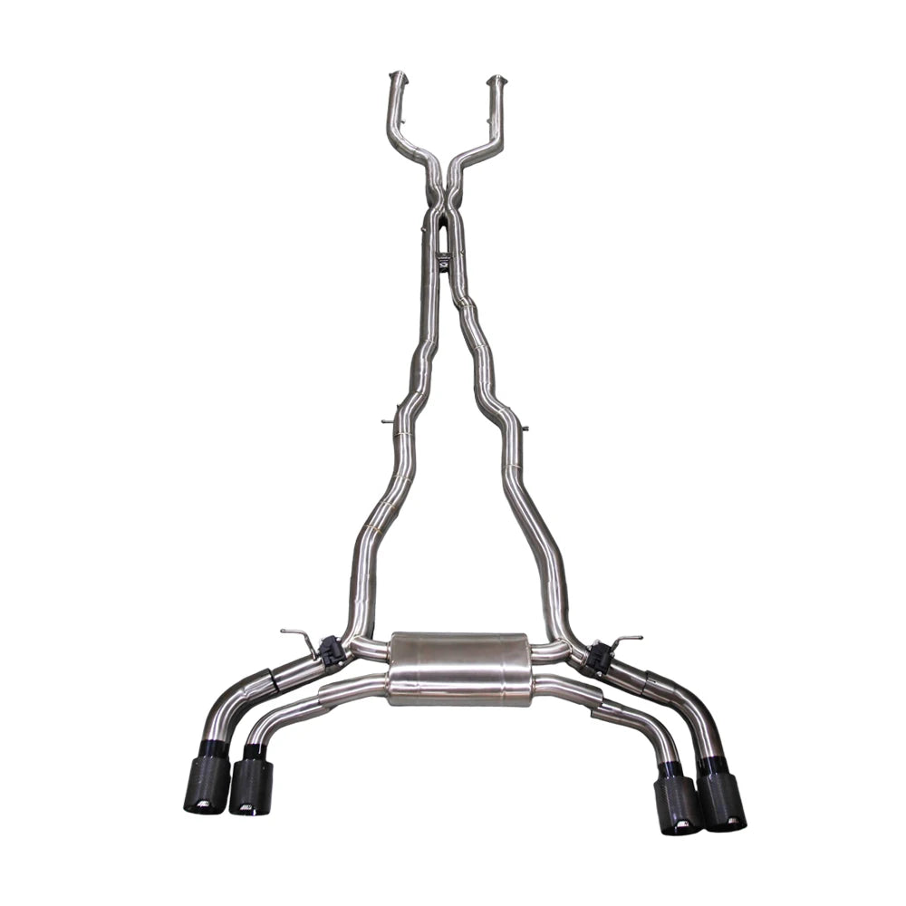 BMW M5 G90 / M5 Touring G99 2025+ S68 4.4T Twin-Turbo V8 Stainless Steel 4-Tip Valved Sport Catback Exhaust