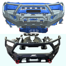 Load image into Gallery viewer, Steel front bumper for Ford Ranger T6 T7 T8 and T9 Next Gen Raptor