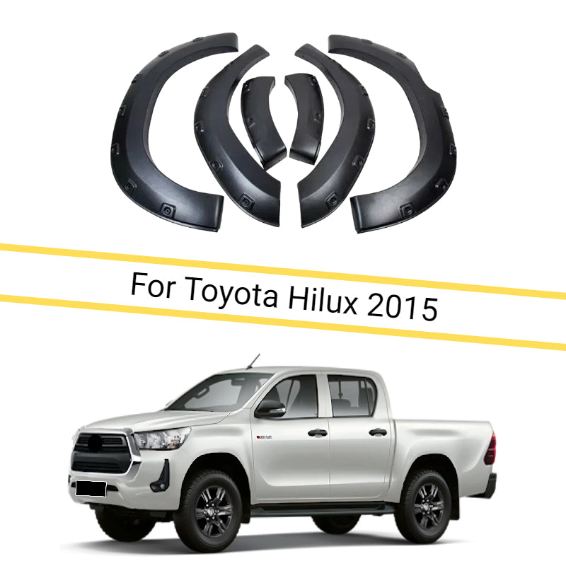 [HIL-FEN-008] 2016-2021 Toyota Hilux ABS Fender Flares
